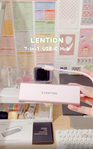 The Review of  LENTION 7-in-1 USB C Hub with 4K HDMI and SD Card Reader More (CB-C36B)