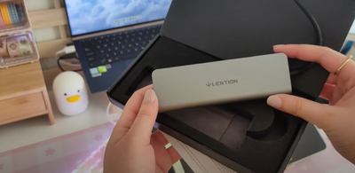 The Unboxing of the LENTION 10 in 1 USB C Hub  (CB-C69)