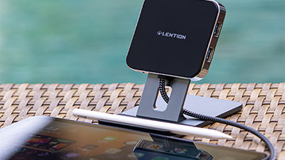 LENTION USB C Standing Dock for 2018-2021 iPad Pro (CB-D42)