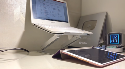 The Review of the LENTION L5 Adjustable Height Laptop Stand  (Stand-L5)