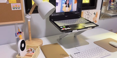 Deak Organization-The Review of LENTION  Adjustable Height Laptop Stand (Stand-L5)