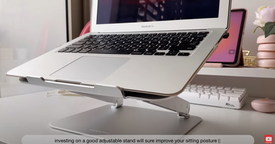 Useful laptop stand for students | Aesthetic unboxing | LENTION