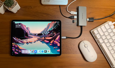 LENTION USB-C Hub for iPad Pro/ Air (CB-C65)