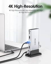 LENTION Universal USB-C Docking Station 4K 30Hz (CB-D53)