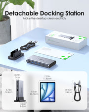 LENTION Universal USB-C Docking Station 4K60Hz (CB-D53s)